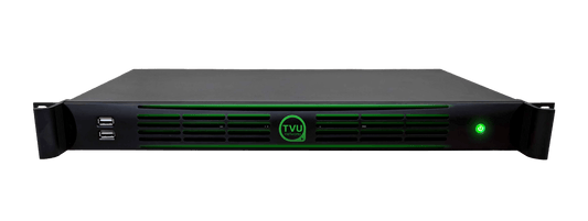 TVU VS3500 rack-mount (1U) high-power server (8-core CPU) with single internal power supply
