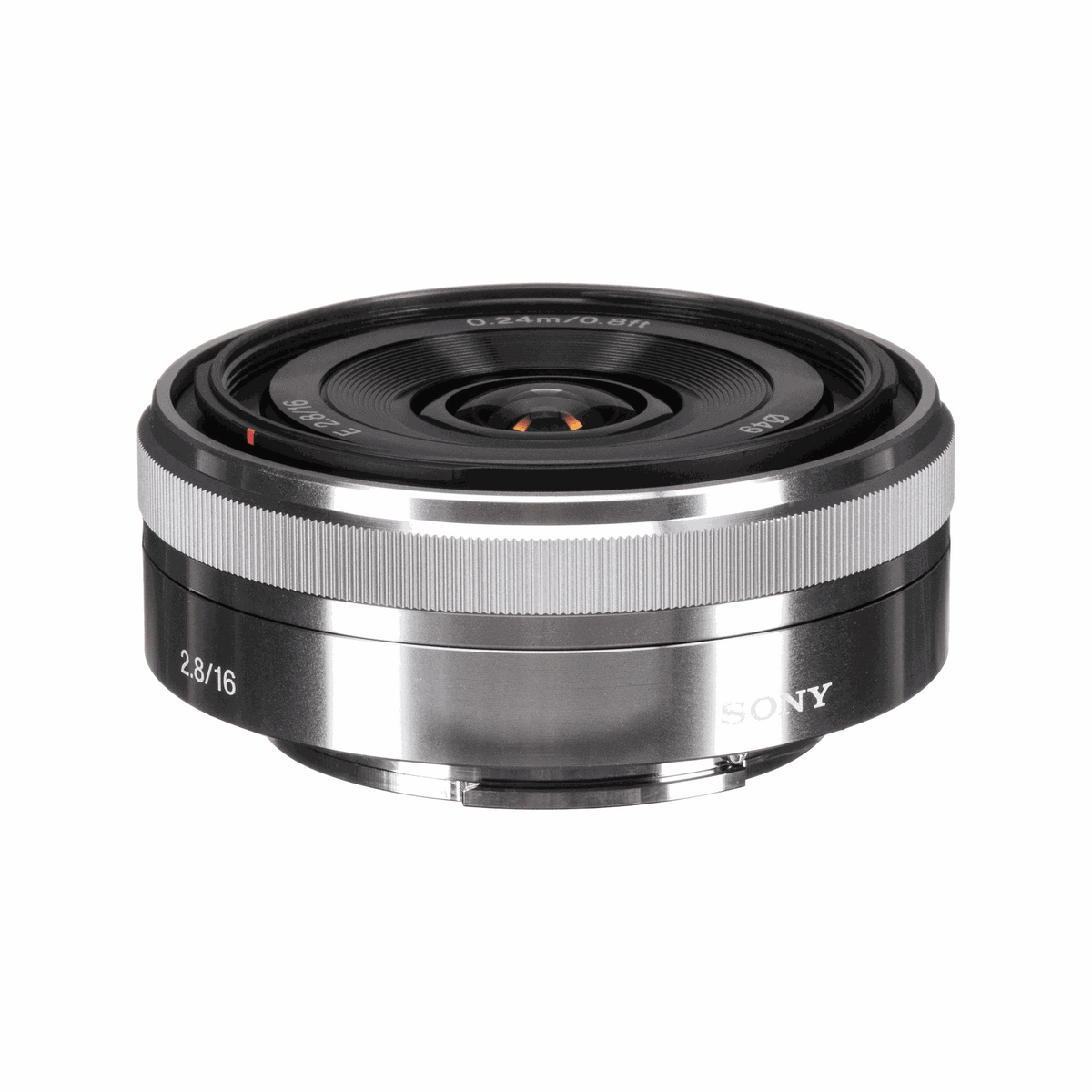 Sony E 16mm f/2.8 Lens (Silver)