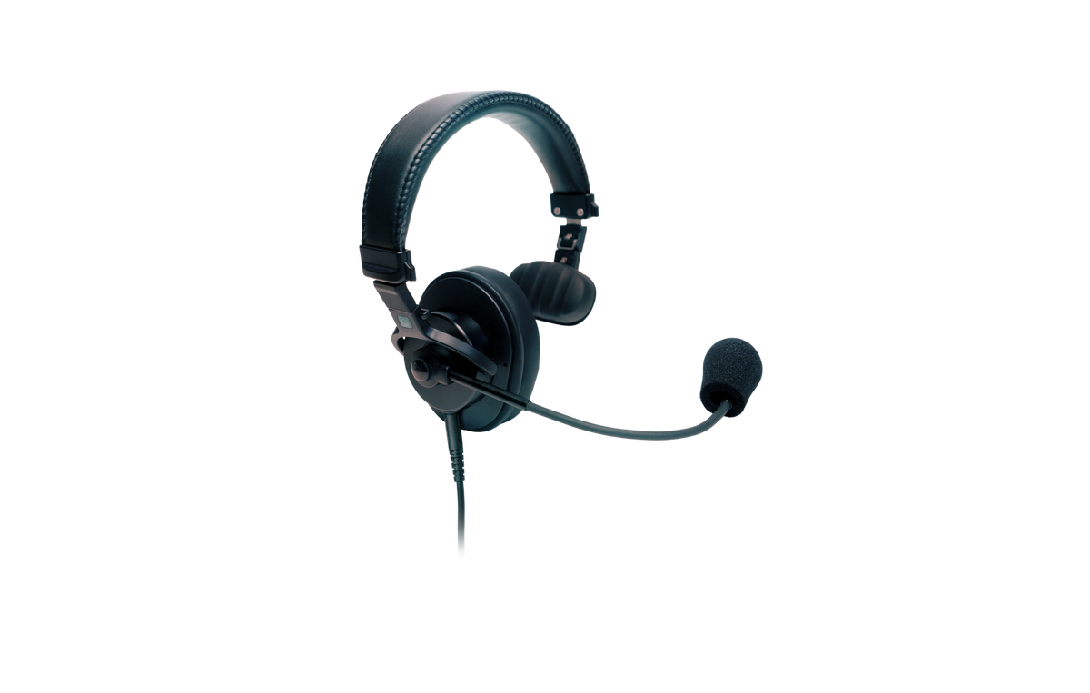 Riedel Punqtum Single Ear Headset (4-pin XLR female)