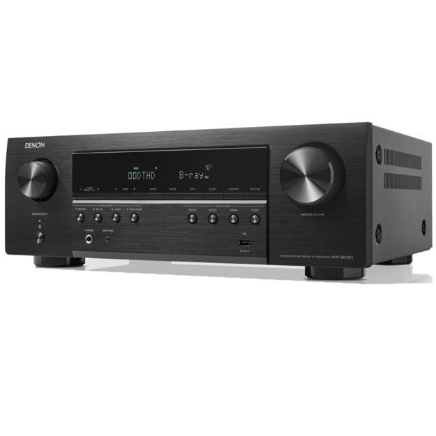 Polk MXT60 5.1 System Bundle With Denon AVRS670H Network AV Receiver - Black