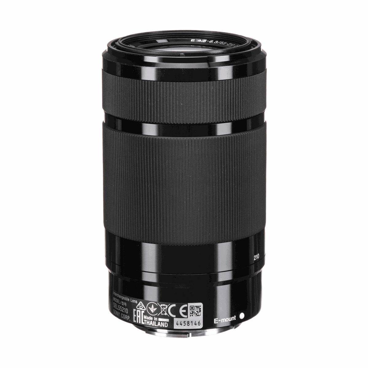 Sony E 55-210mm f/4.5-6.3 OSS Lens (Black)