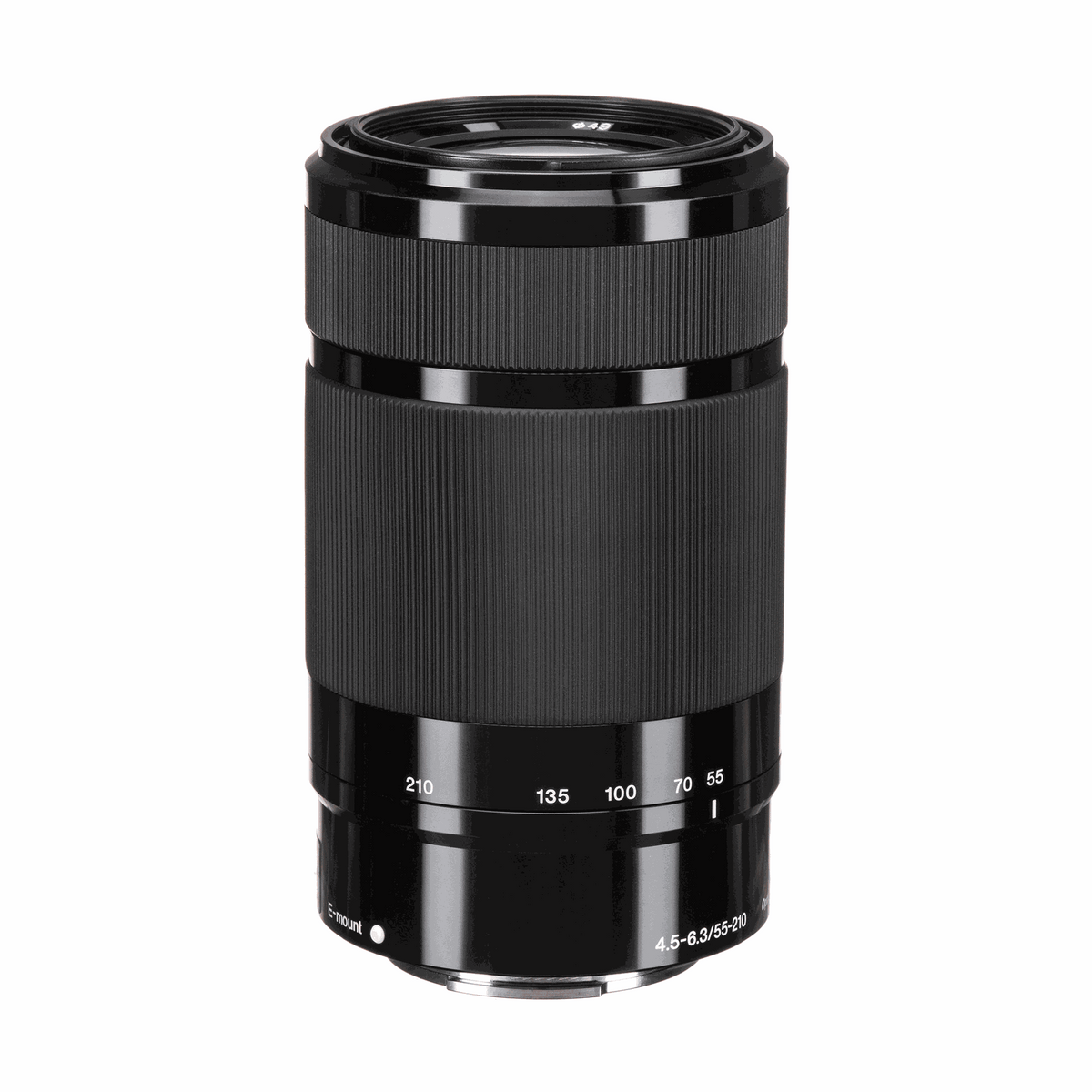 Sony E 55-210mm f/4.5-6.3 OSS Lens (Black)