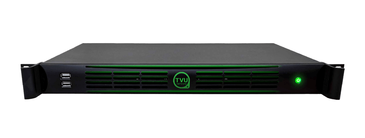 TVU VS3500 rack-mount (1U) high-power server (8-core CPU) with single internal power supply