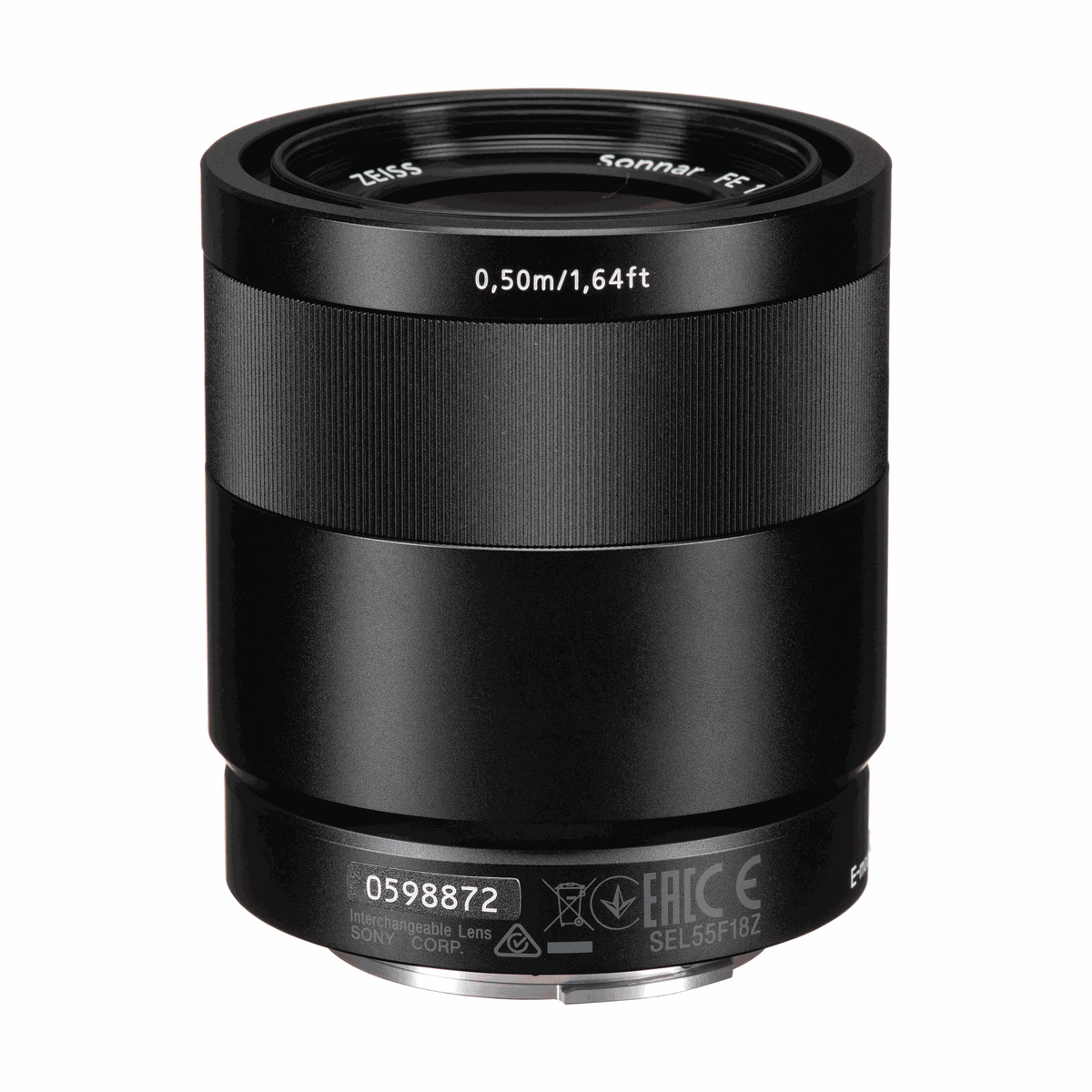 Sony Sonnar T* FE 55mm f/1.8 ZA Lens