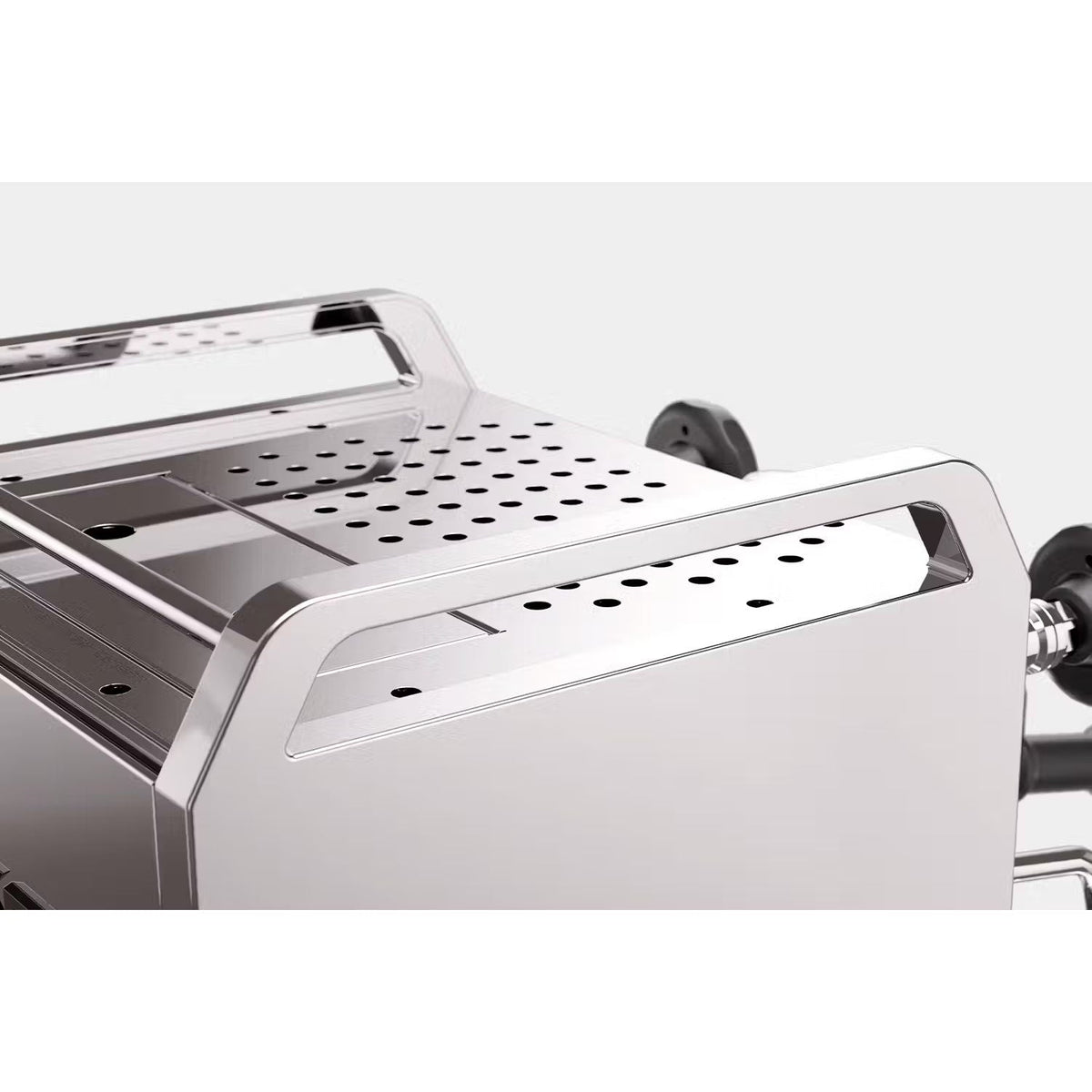 Rocket Fast Mozzafiato R Espresso Machine raised handles